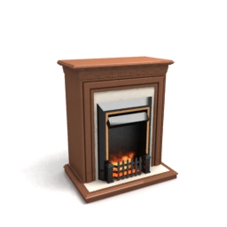 fireplace 3D Model Preview #02d0c190