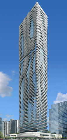 The rippling tower