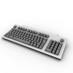 keyboard 3D Model Preview #acb3d5a1