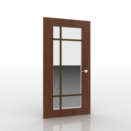 door 3D Model Preview #9f4431a6