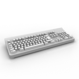 keyboard 3D Model Preview #d090c5e3