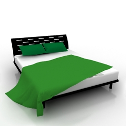 bed 3D Model Preview #f177bf51