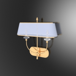 3D Sconce preview