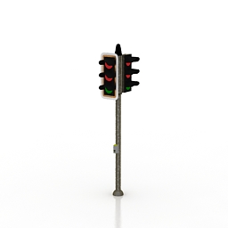 traffic light 3D Model Preview #5bba18e3