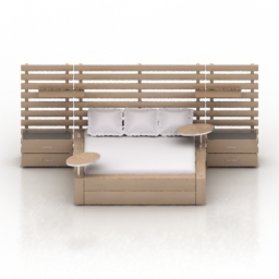 bed 3D Model Preview #5b154cc7