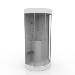 cabine 3D Model Preview #6ed62e9a