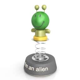 3D Alien preview