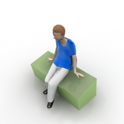 3D Man preview