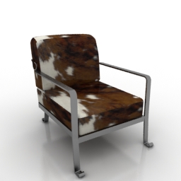 3D Armchair preview