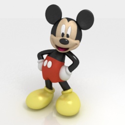 3D Mickey preview