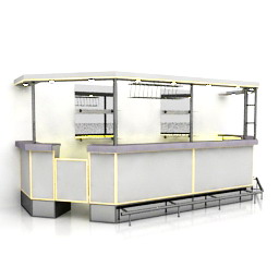 bar 3D Model Preview #ced9dbf9