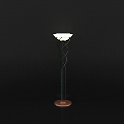 3D Torchere preview