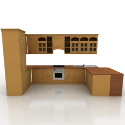 3D Kitchen preview
