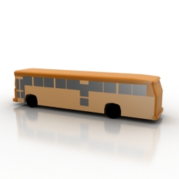 bus 1 3D Model Preview #635694e3