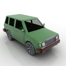 3D Car preview