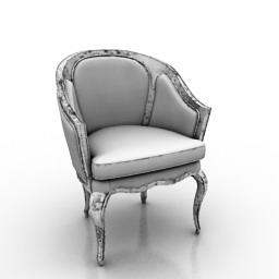 3D Armchair preview