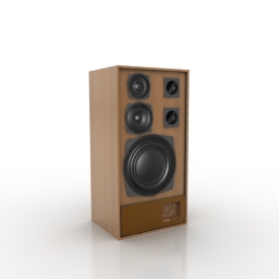 speaker 3D Model Preview #e85136f3