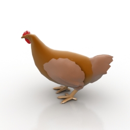 hen 3D Model Preview #18fdeb20