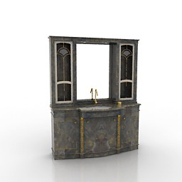 wash-stand 3D Model Preview #584e3ac0