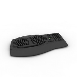 keyboard 3D Model Preview #f5ac2e0e