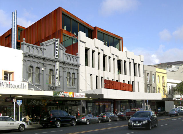 Transition of two streets
