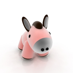 3D Donkey preview