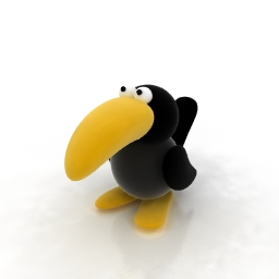 3D Bird preview