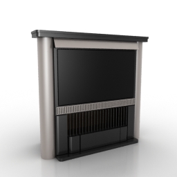 3D Fireplace preview