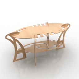 3D Table preview