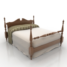 bed 5 3D Model Preview #e10a6f71