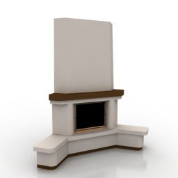 3D Fireplace preview