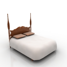 bed 2 3D Model Preview #95657832