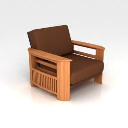 3D Armchair preview