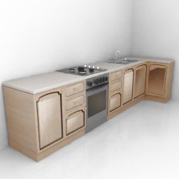 3D Kitchen preview