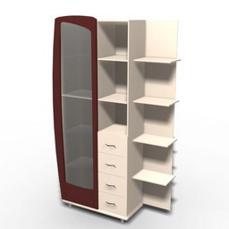 cabinet 3D Model Preview #86475ddf