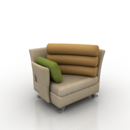 3D Armchair preview