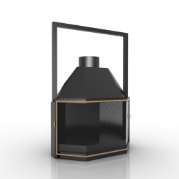 3D Fireplace preview