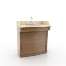 wash stand 3D Model Preview #7b9bd637