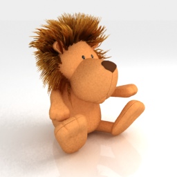 3D Lion preview
