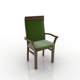 3D Armchair preview