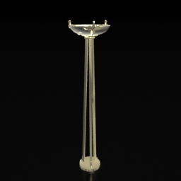 3D Torchere preview