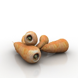 carrot 3D Model Preview #7a8508d9