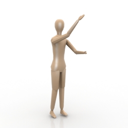 mannequin 1 3D Model Preview #be406441