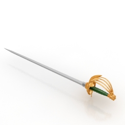 sword 3D Model Preview #06ba082f