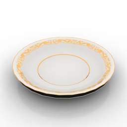 plate 3D Model Preview #443570e1