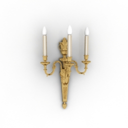 3D Sconce preview