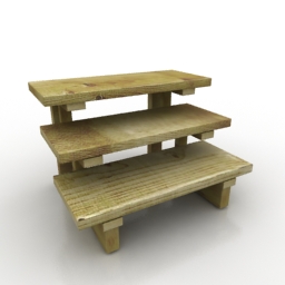 3D Stairs preview