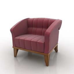 3D Armchair preview