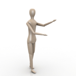 mannequin 1 3D Model Preview #3e81b1bd