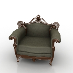 3D Armchair preview